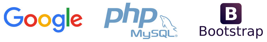 logos bootstrap google php